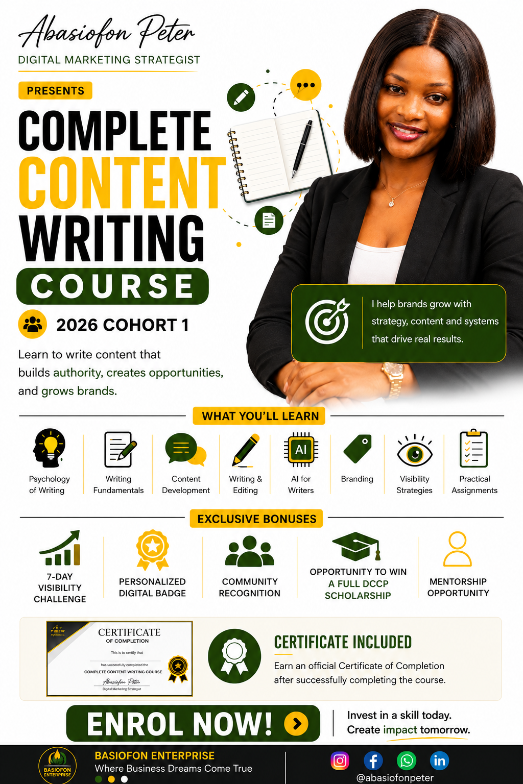 Complete Content Writing Course cover